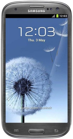 Смартфон Samsung Galaxy S3 GT-I9300 16Gb Titanium grey - Ухта